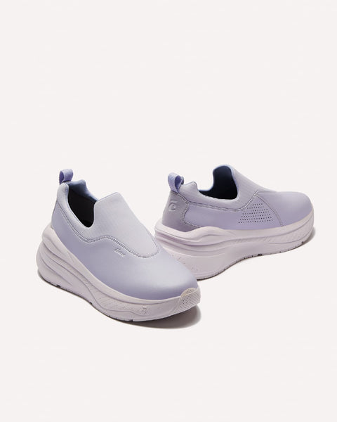 邦楽 The Floor CLOVER Women's Light Purple Sneakers - Nursing School Shoes | Clove