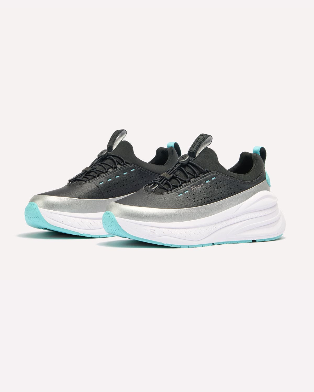 Women's Forte 2 - Black / Platinum / Aqua