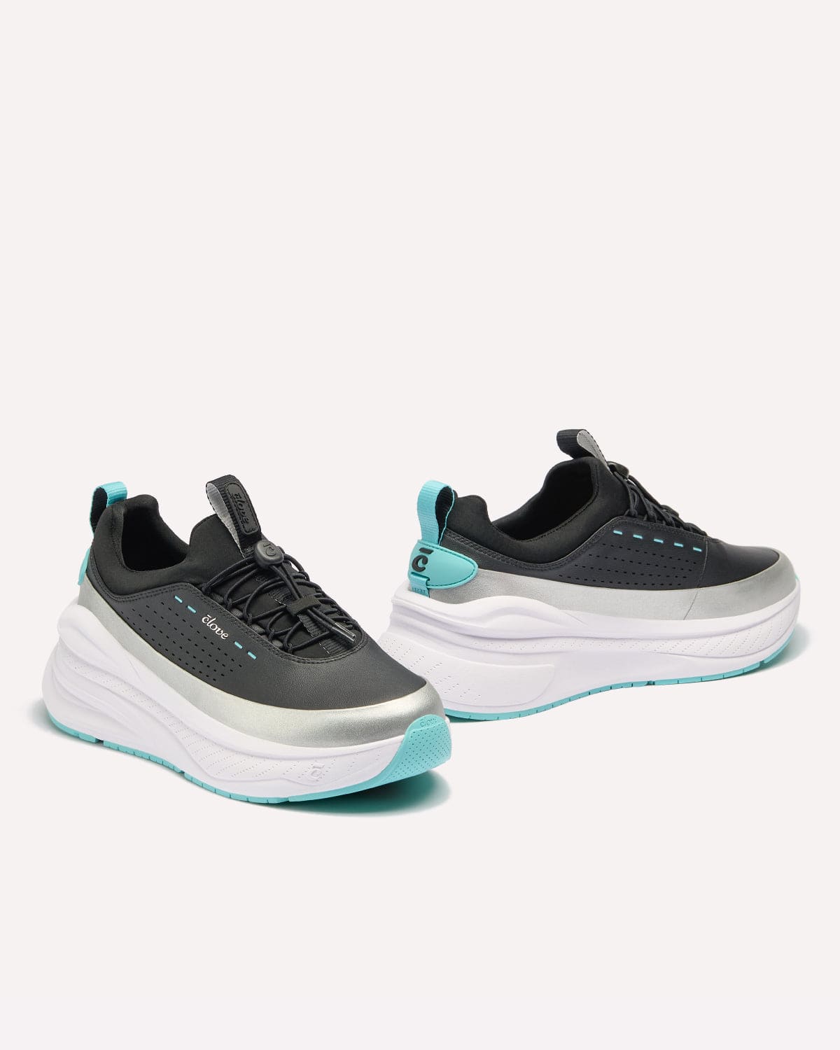 Women's Forte 2 - Black / Platinum / Aqua