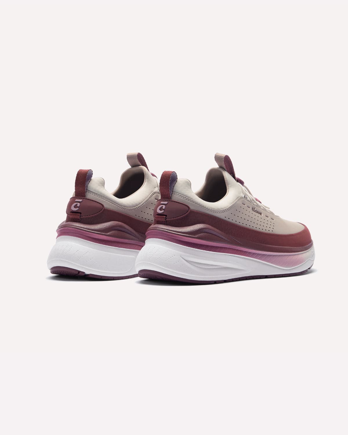 Women's Forte 2 Wide - Burgundy / Tan