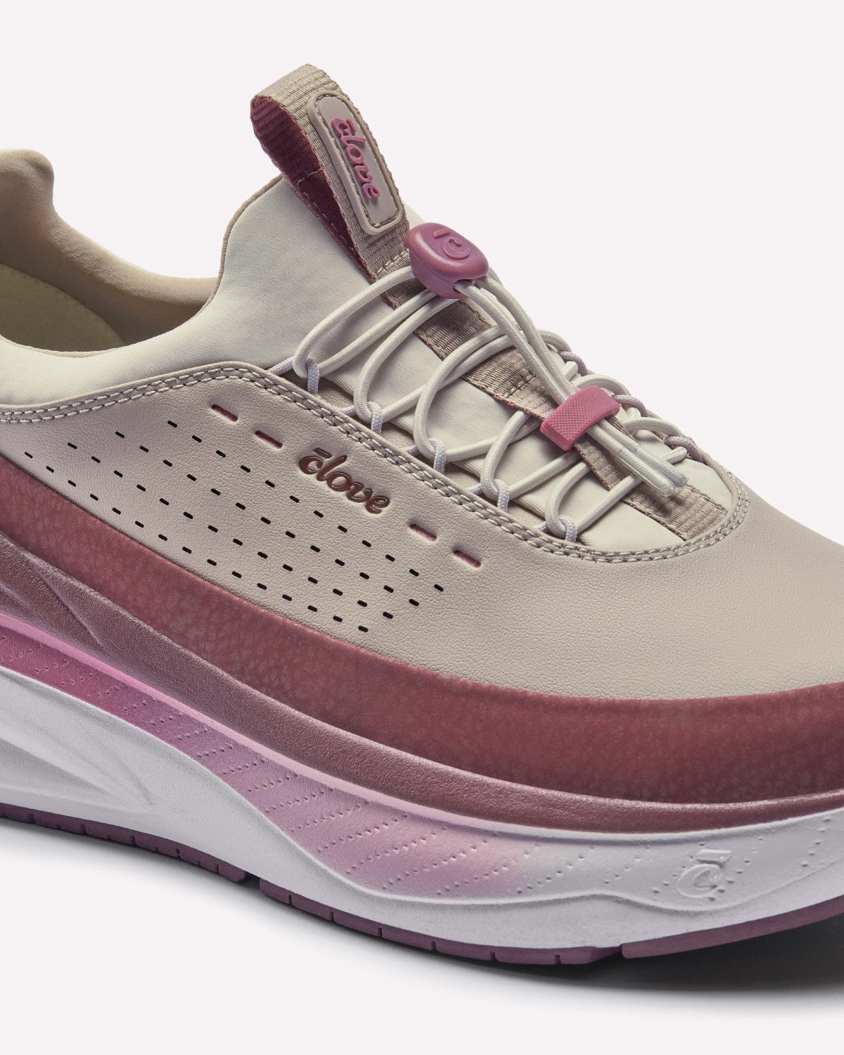 Women's Forte 2 Wide - Burgundy / Tan