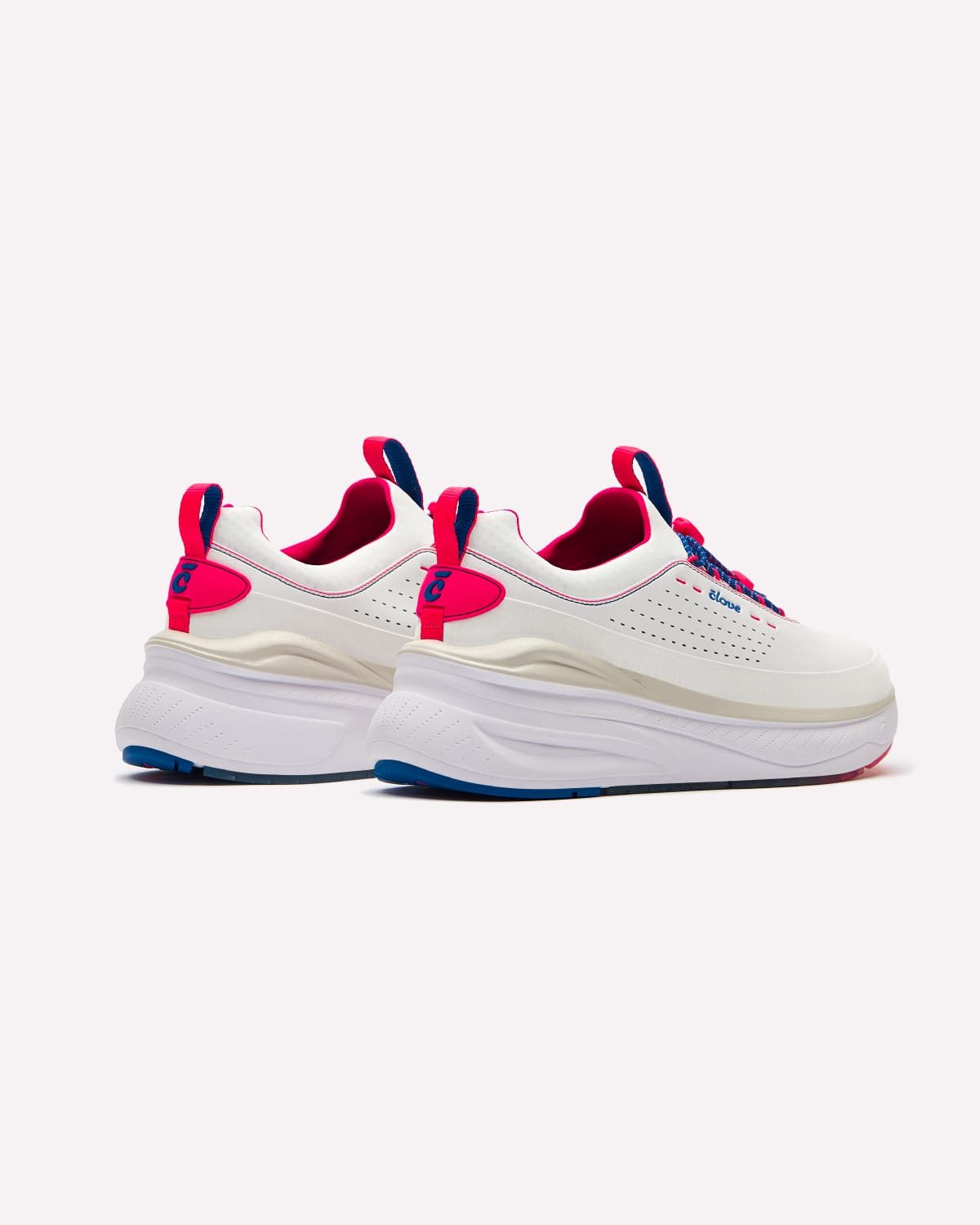 Men's Forte 2 - White / Electric Red / Blue