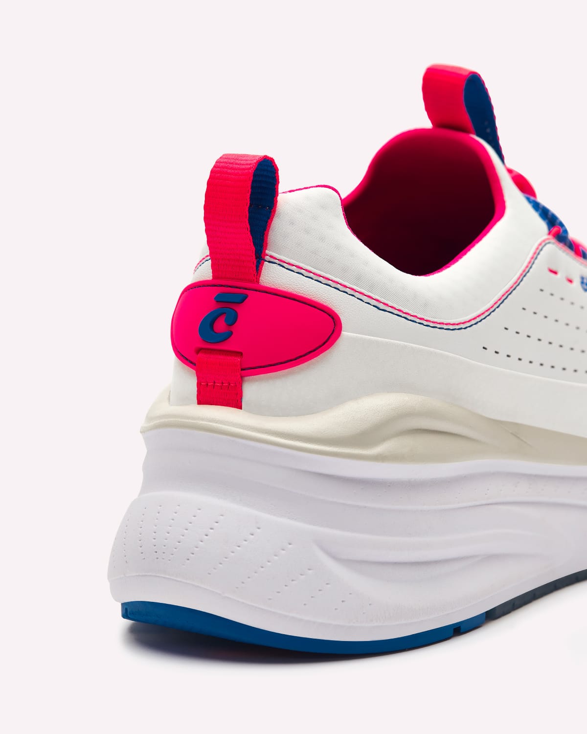 Women's Forte 2 - White / Electric Red / Blue