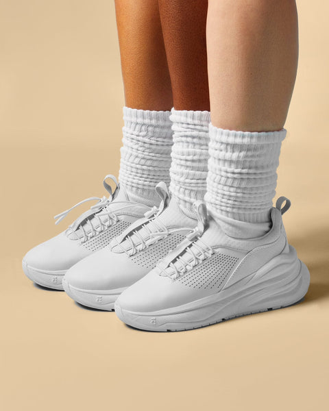 Men's White Waterproof Sneakers | Clove
