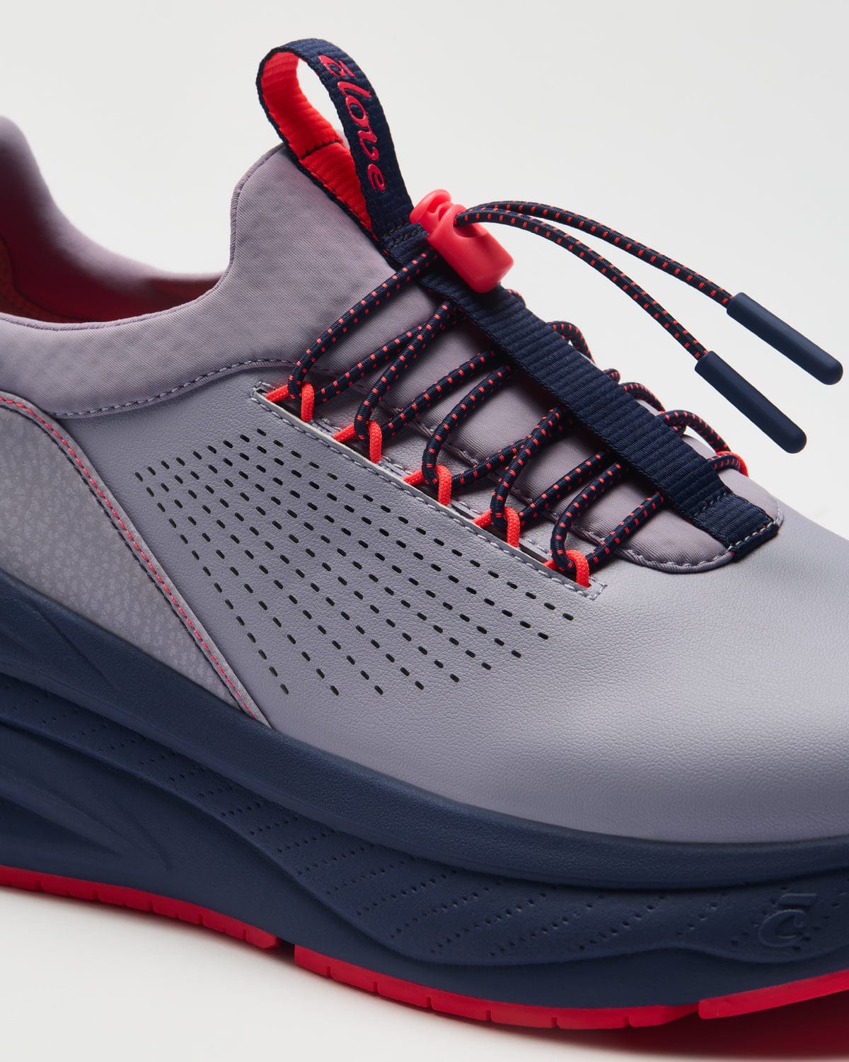 Men's Forte - Lilac / Navy / Electric Red