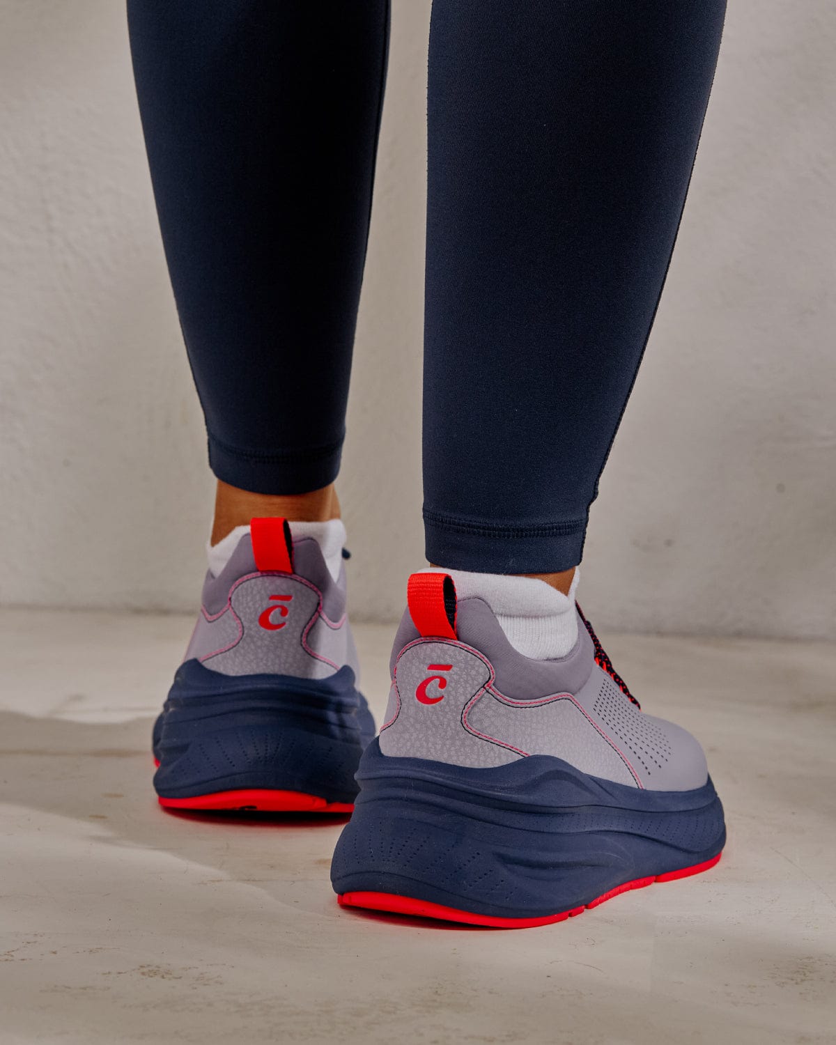 Men's Forte - Lilac / Navy / Electric Red