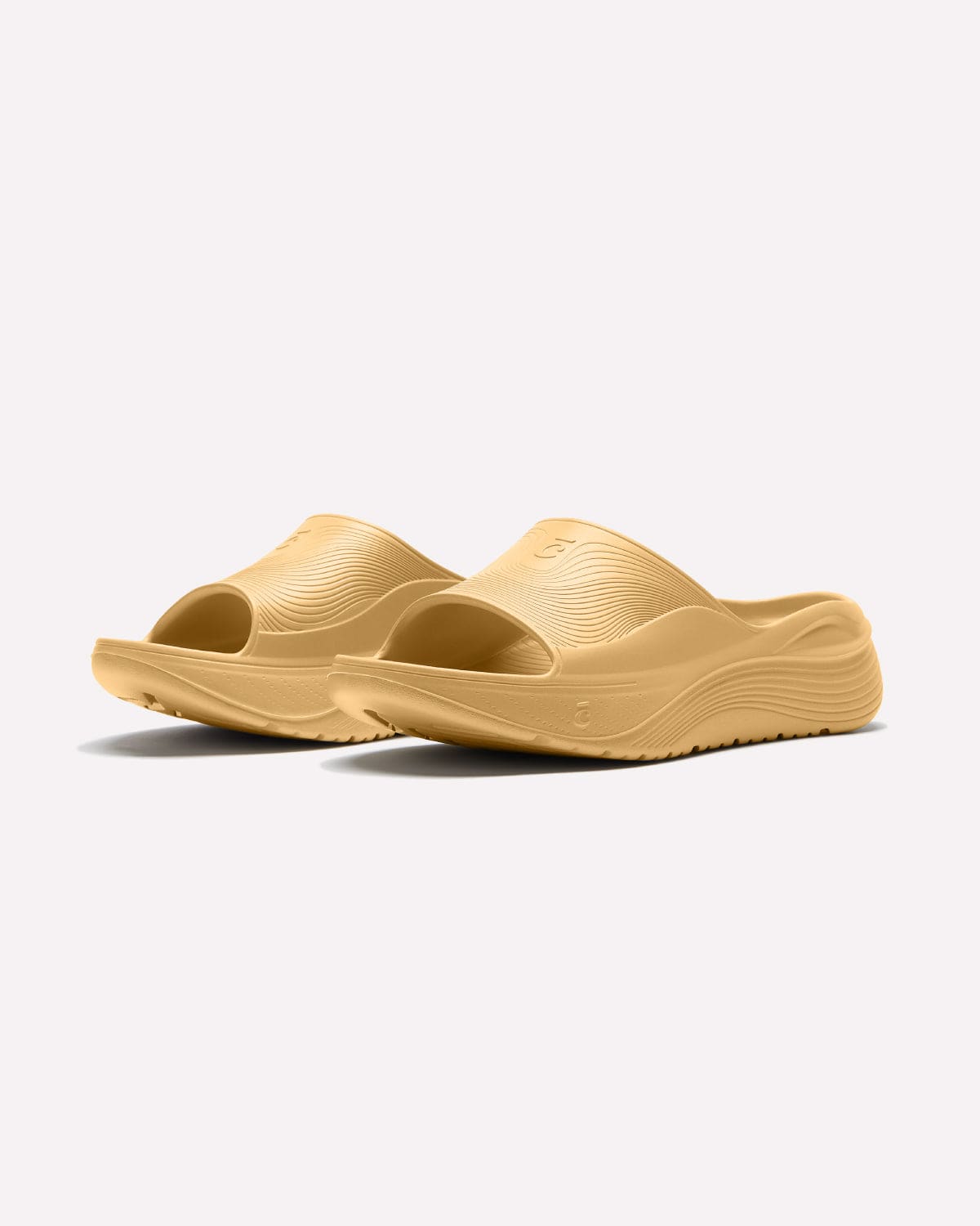 Men's SuperCush Recovery Slide - Honey Yellow