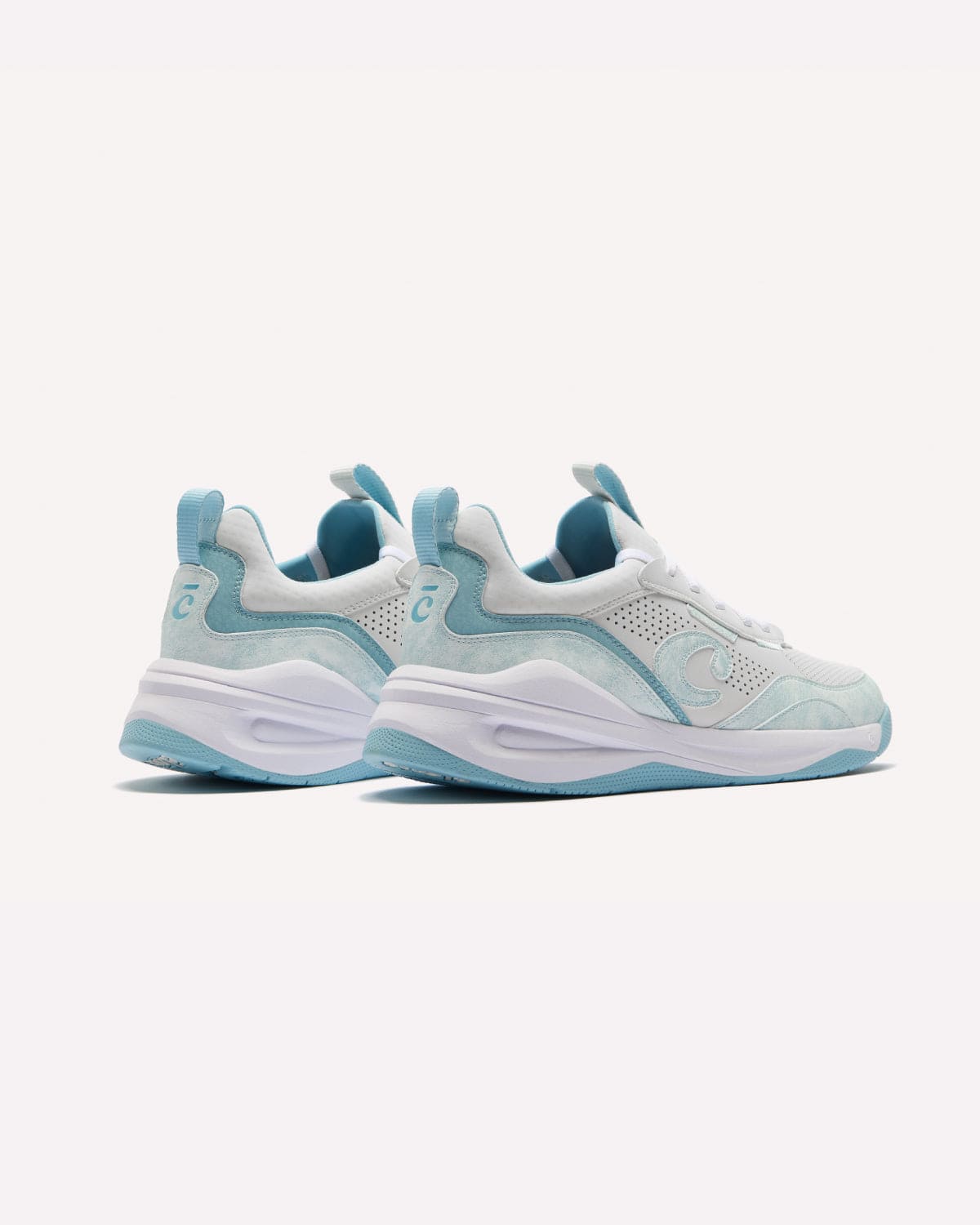 Women's Strada - White / Brushed Aqua