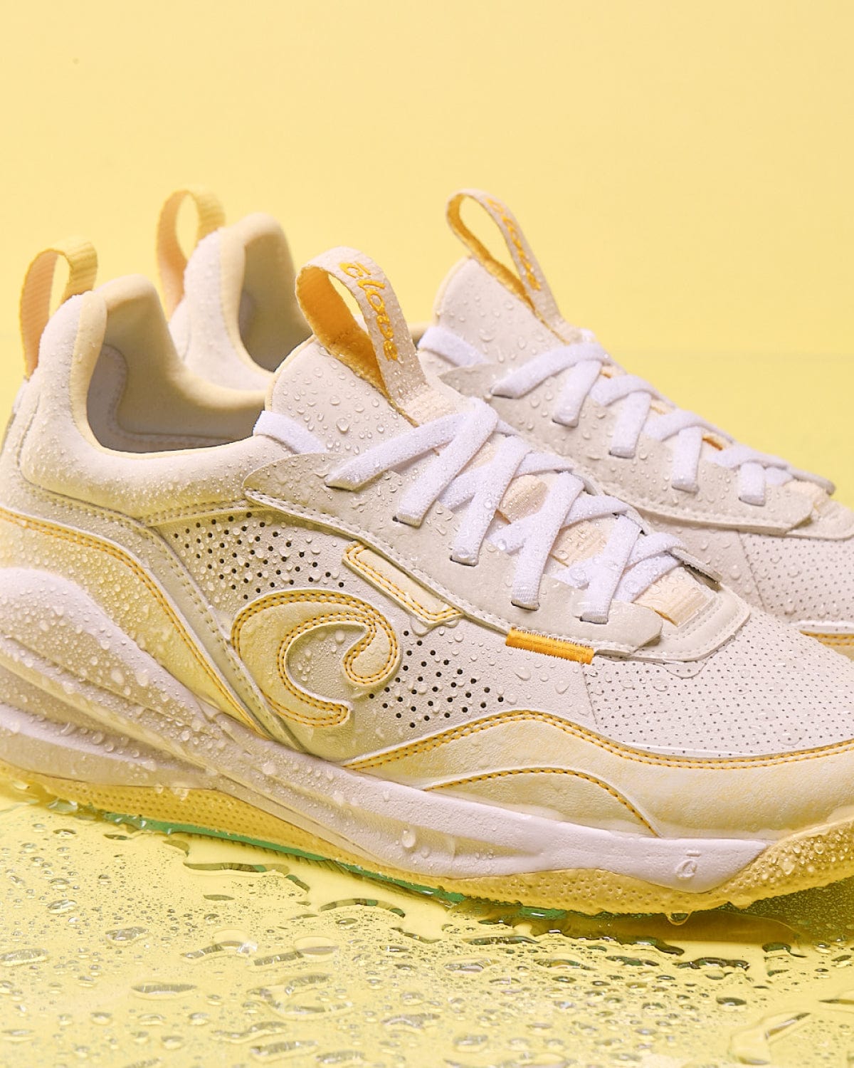Men's Strada - White / Brushed Yellow
