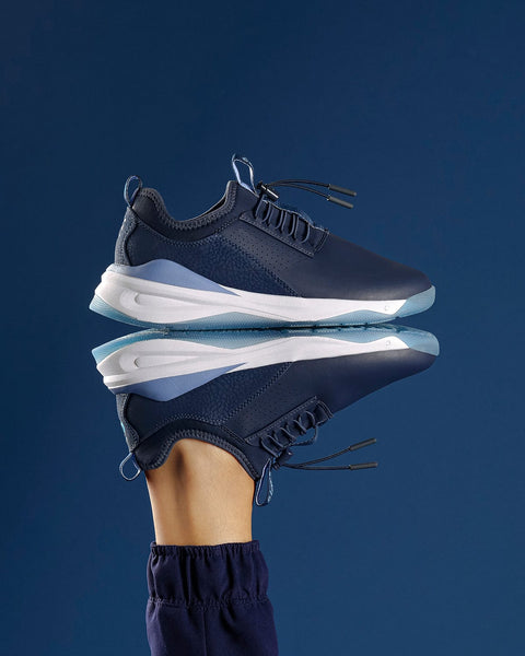 Women's Navy Blue Shoes for Healthcare Workers Clove