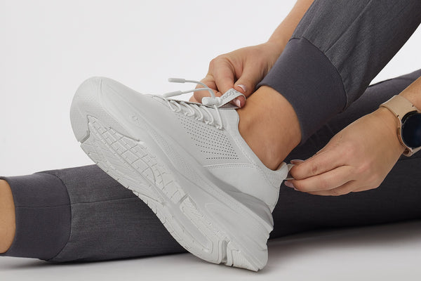 Choose shoes that help: materials, fit, and design