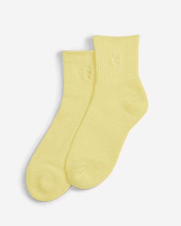 Quarter Socks - Yellow