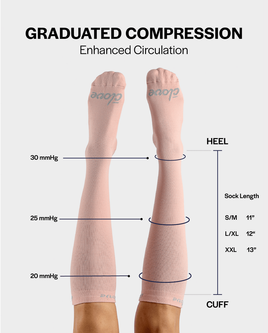 Compression Socks - Just Pink