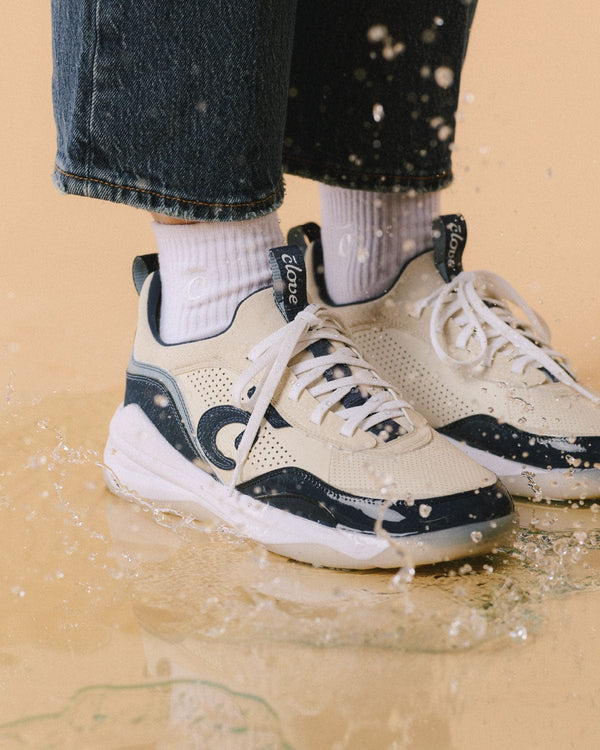 Women's Strada - Sand / Navy / White