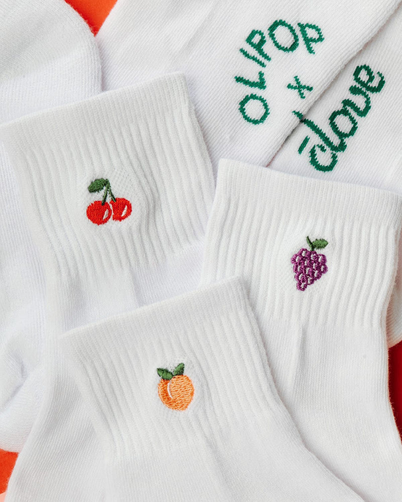 Olipop Quarter Sock 3-pack