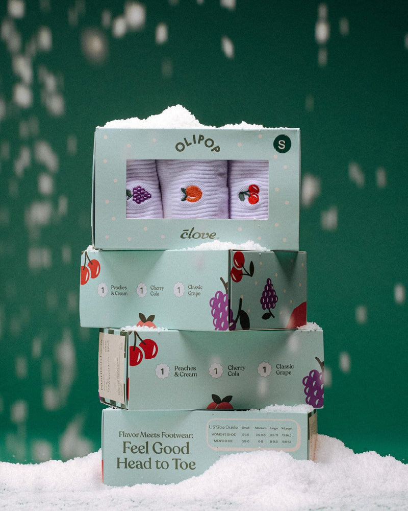 Olipop Quarter Sock 3-pack