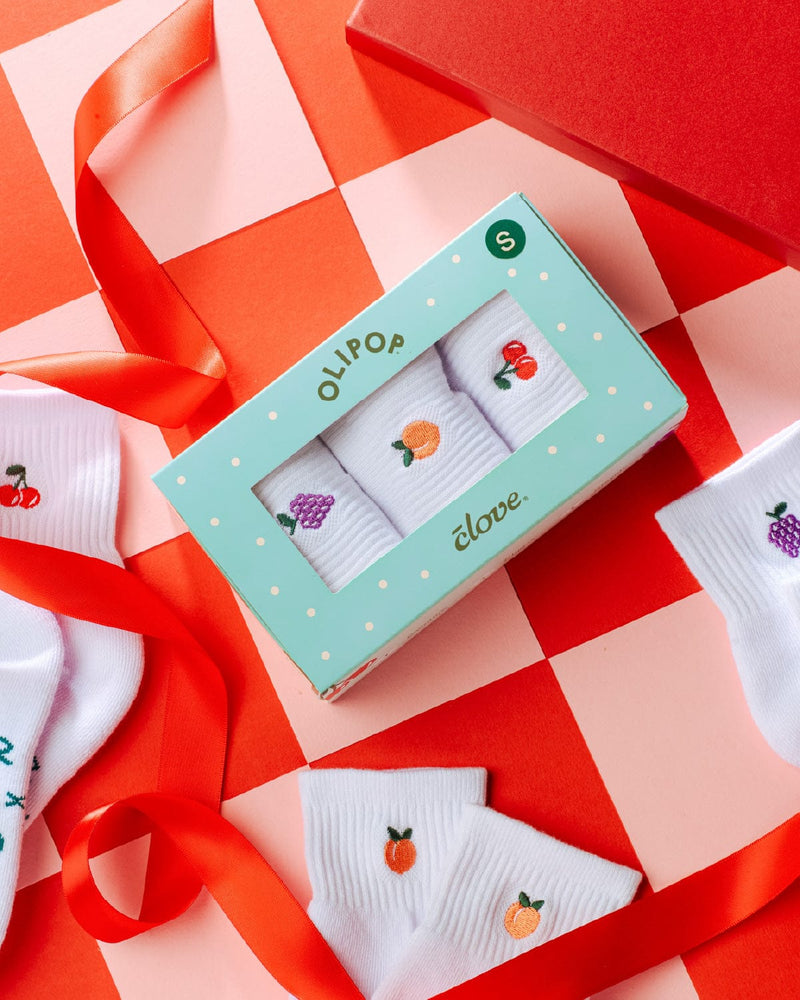 Olipop Quarter Sock 3-pack