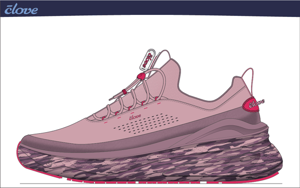Women's Forte 2 - Crimson Mauve Marble [B2B ONLY]