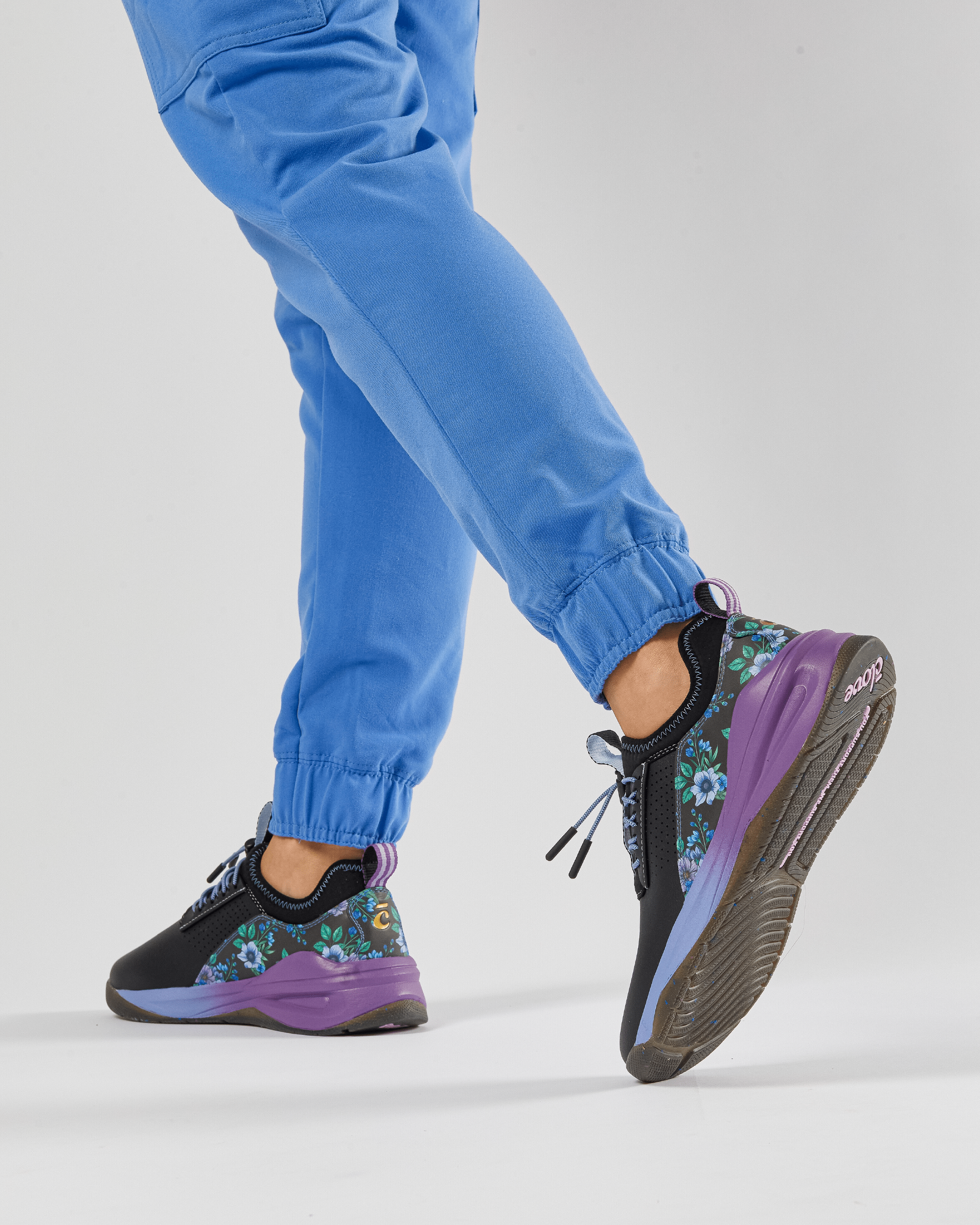 Men's Classic - Black Violet Floral [B2B ONLY]