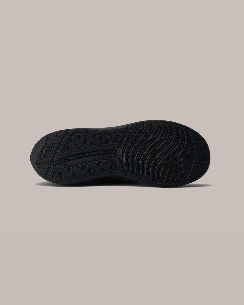 Men's Black Leopard Sneakers | Clove