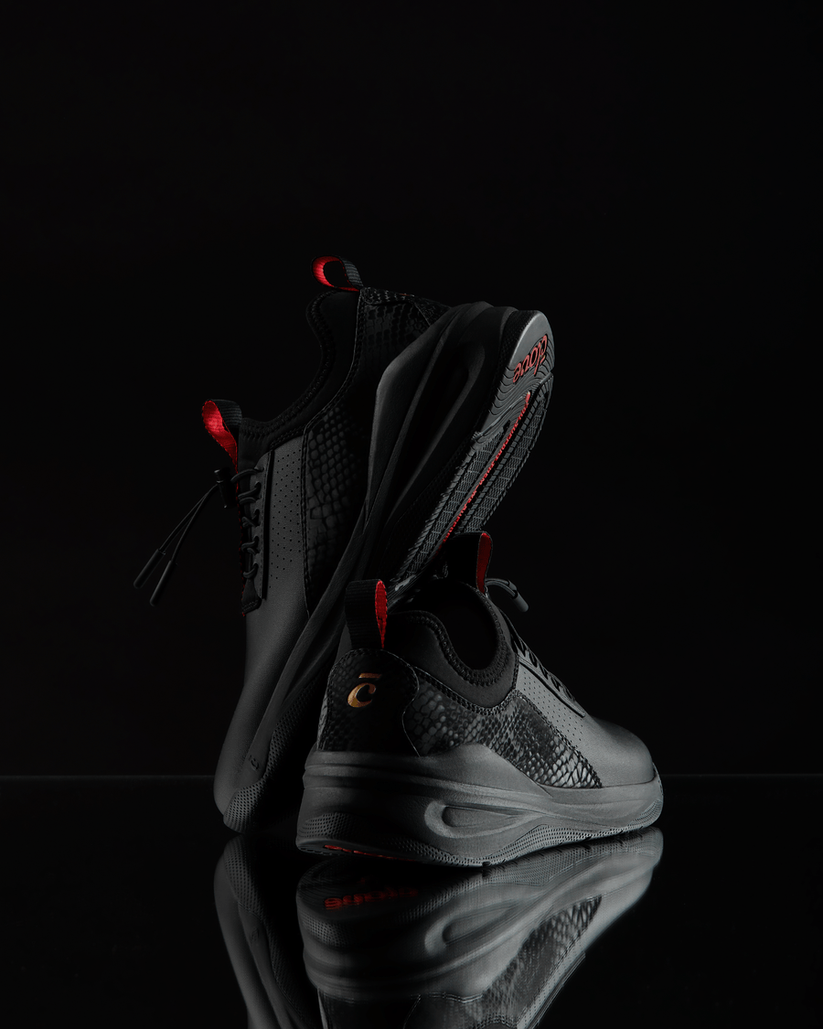 Women's Classic LX - Black Python