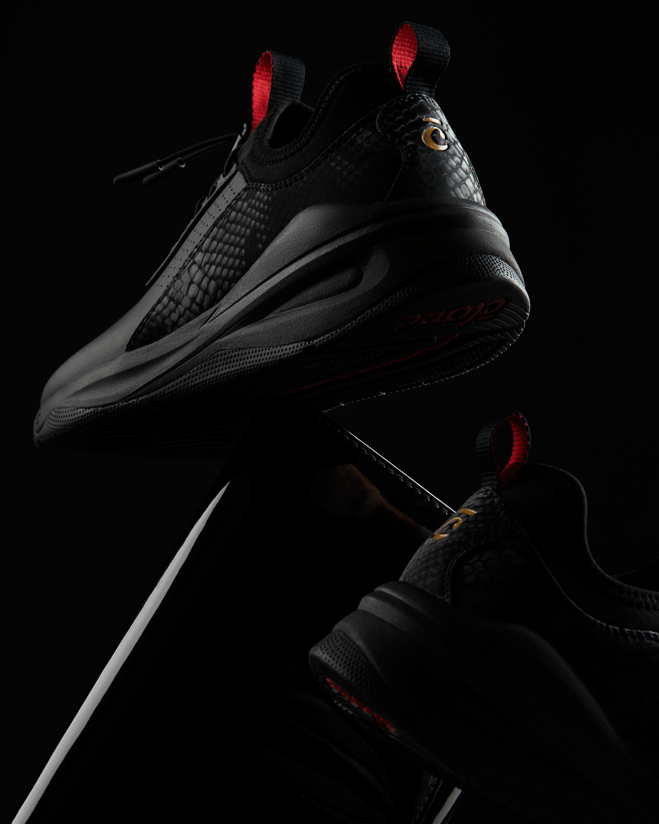 Women's Classic LX - Black Python