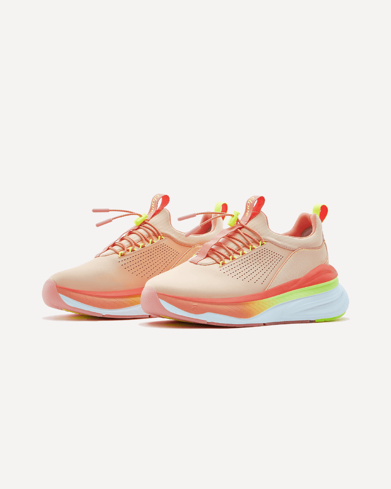 Men's Forte - Peach / Neon Yellow