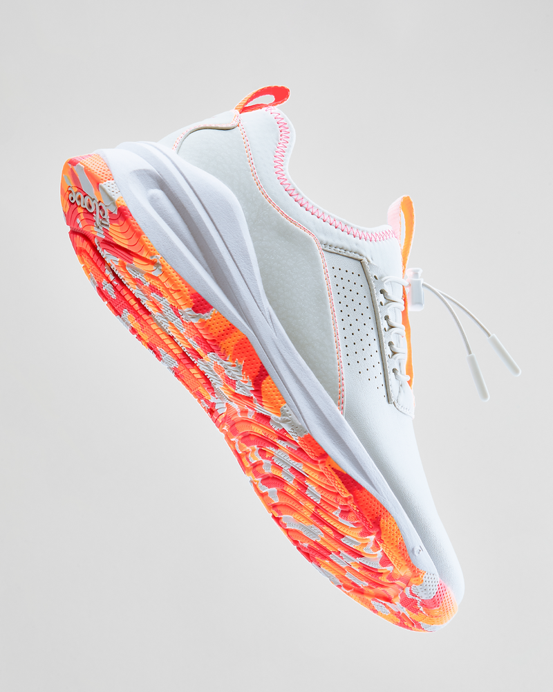 Women's Classic - White / Orange Pop