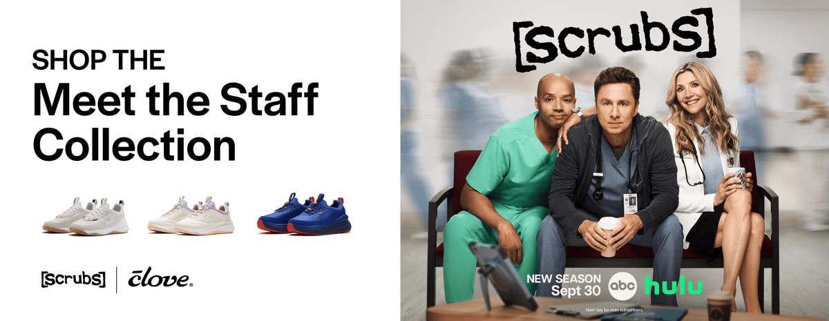 Shop the Meet the Staff Collection. Scrubs. New Season Sept 30. ABC. HULU.