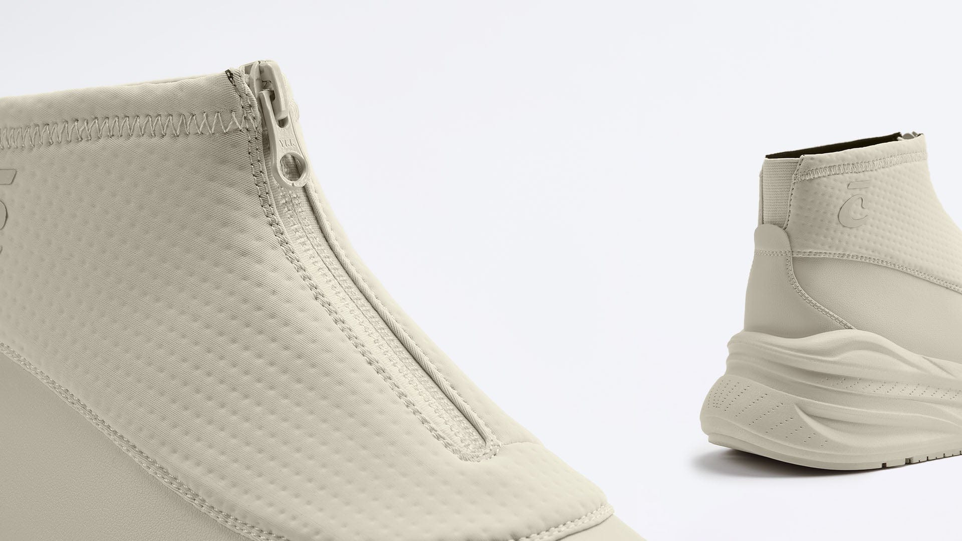 Quick-zip Neoprene Ankles for Easy On-and-Off