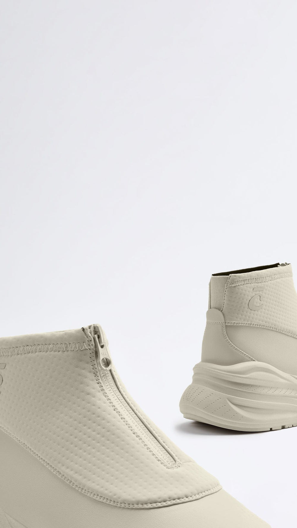 Quick-zip Neoprene Ankles for Easy On-and-Off
