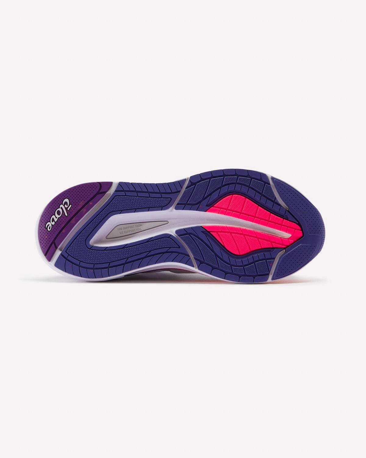 Clove Alto Light Grey / Purple / Fuchsia - Sole