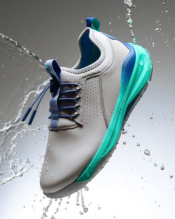 Women's Classic - Cloud Grey / Aqua Blue