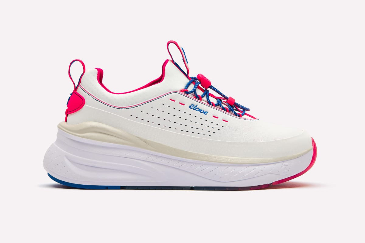 Men's Forte 2 - White / Electric Red / Blue