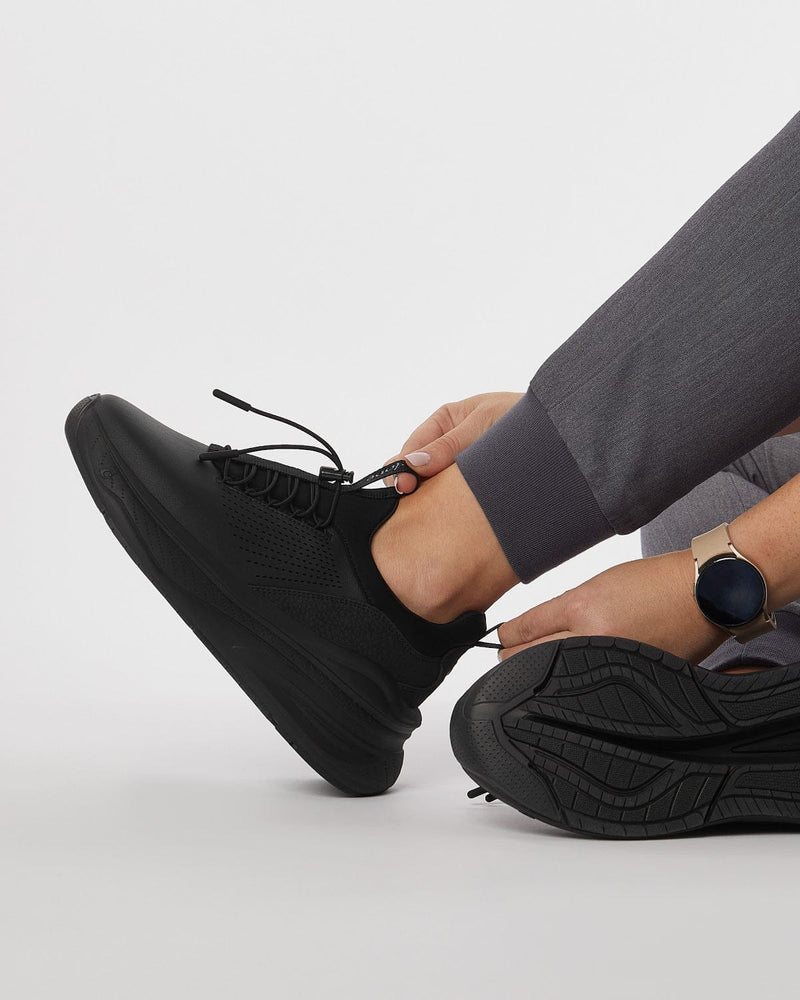 Women's Waterproof Black Sneakers | Clove Women's Waterproof Black Sneakers | Clove