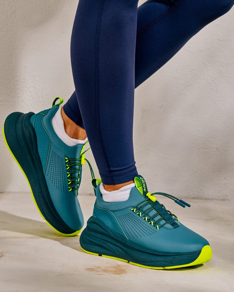 Women's Forte - Deep Teal / Electric Yellow