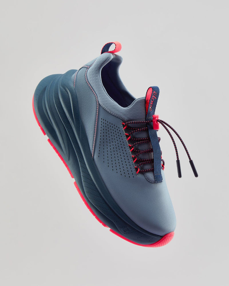 Women's Forte - Steel Blue / Electric Red