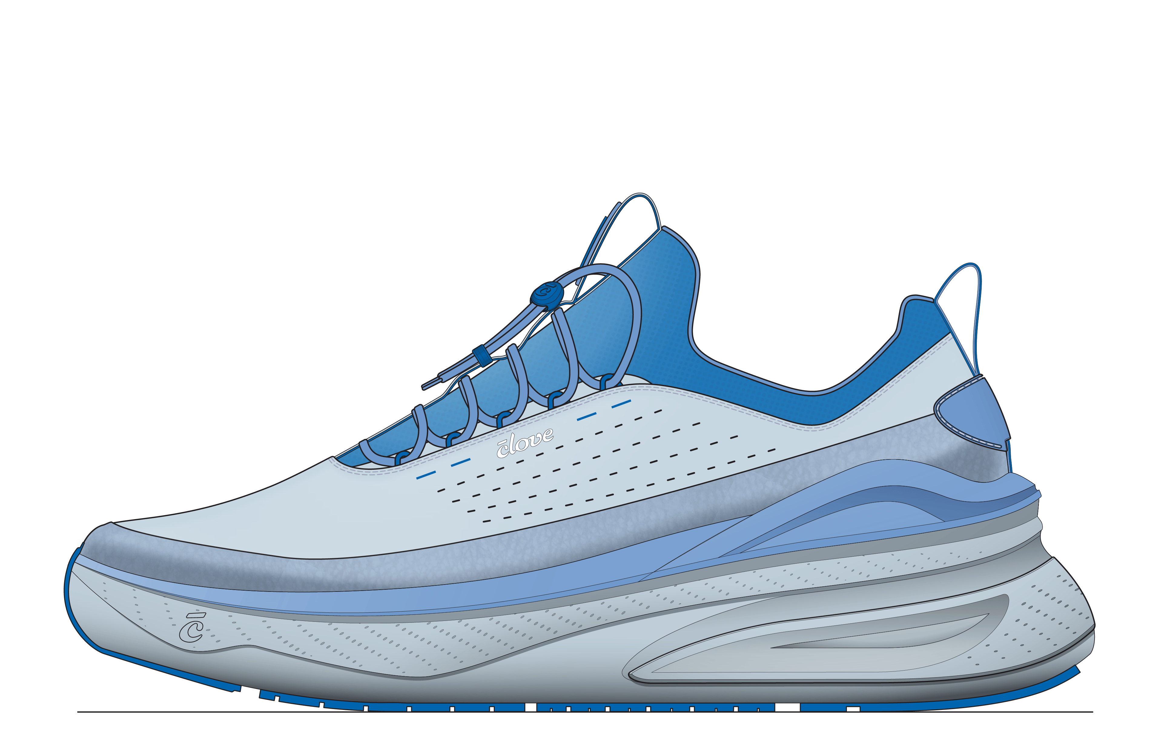 Men's Forte 2 - Triple Blue [B2B ONLY]