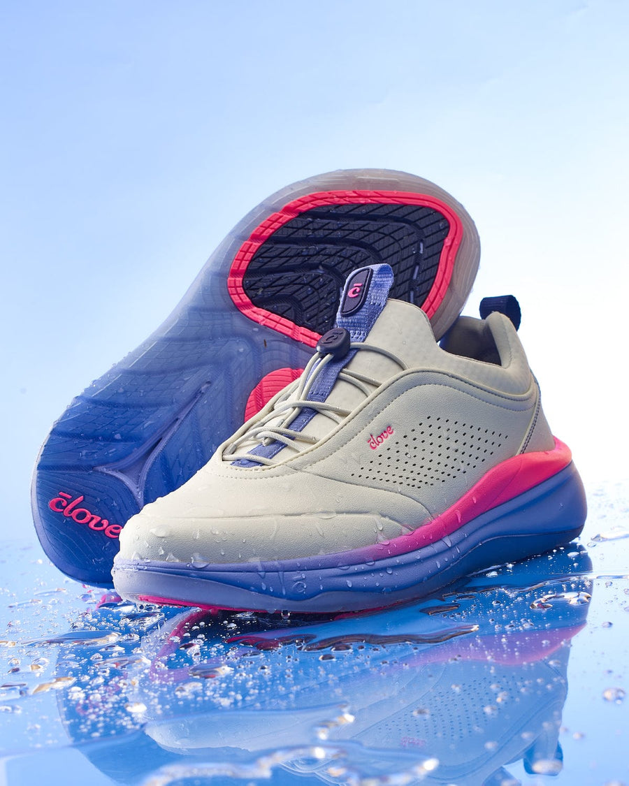 Men's Prima - Bright Grey / Periwinkle / Pink