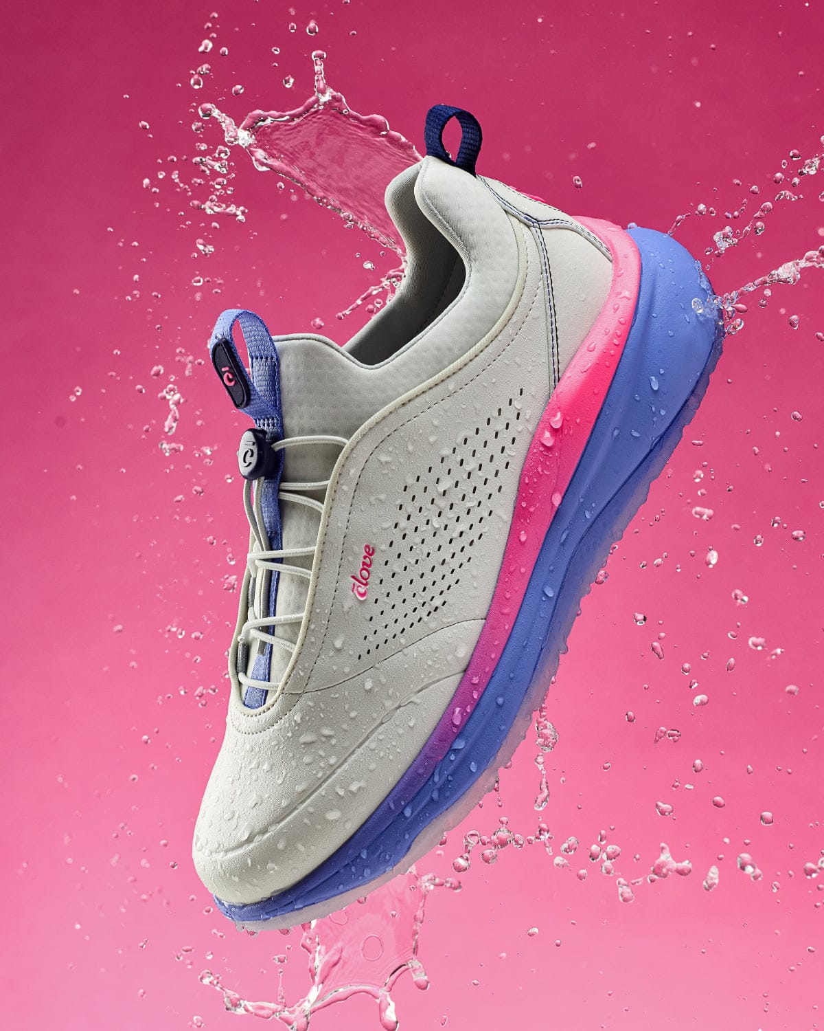Men's Prima - Bright Grey / Periwinkle / Pink