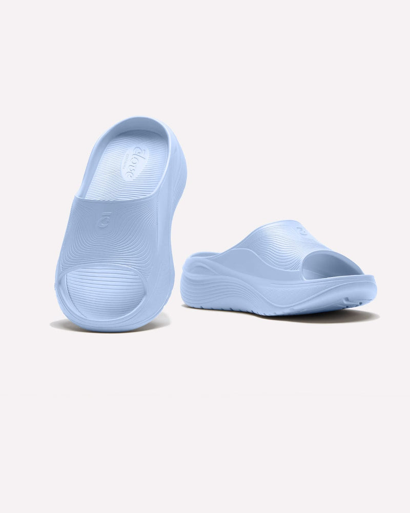 Women's SuperCush Recovery Slide - Cloud Blue