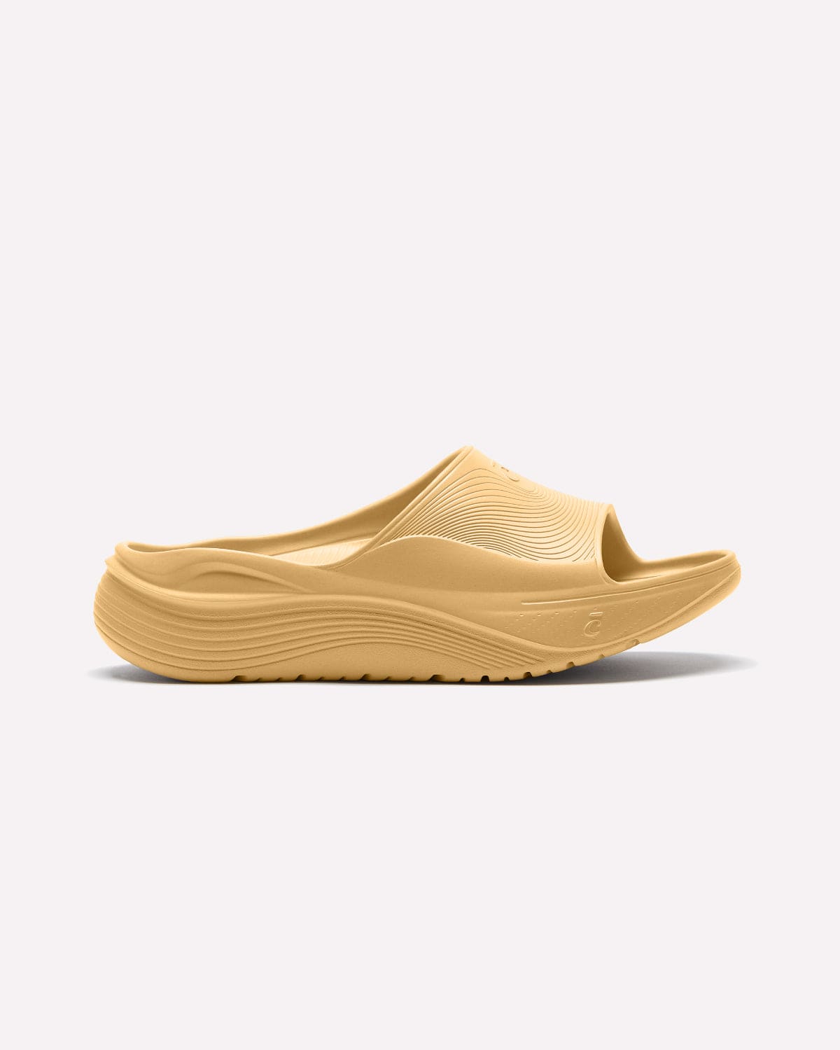Men's SuperCush Recovery Slide - Honey Yellow