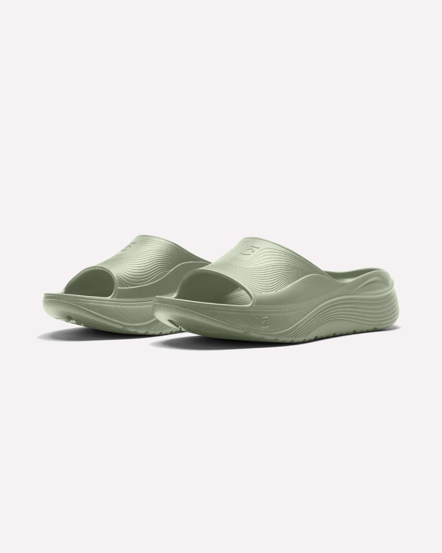 Men's SuperCush Recovery Slide - Mint Green