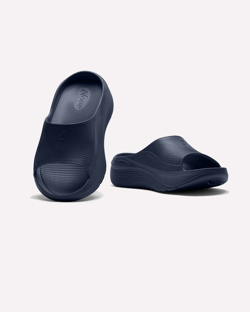 Women's SuperCush Recovery Slide - Navy