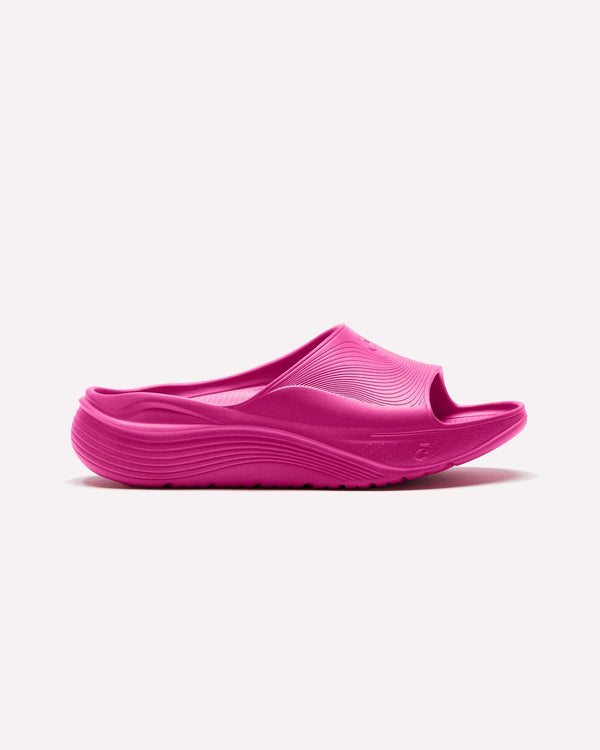 Women's SuperCush Recovery Slide - Neon Pink