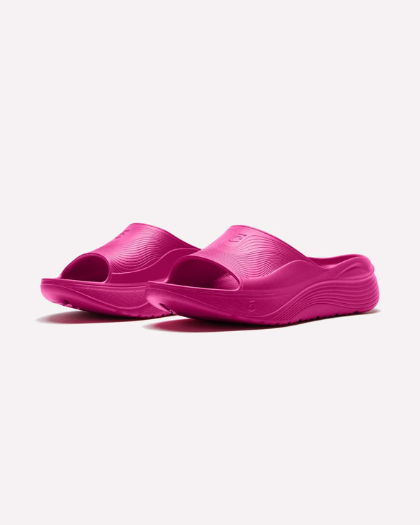 Men's SuperCush Recovery Slide - Neon Pink