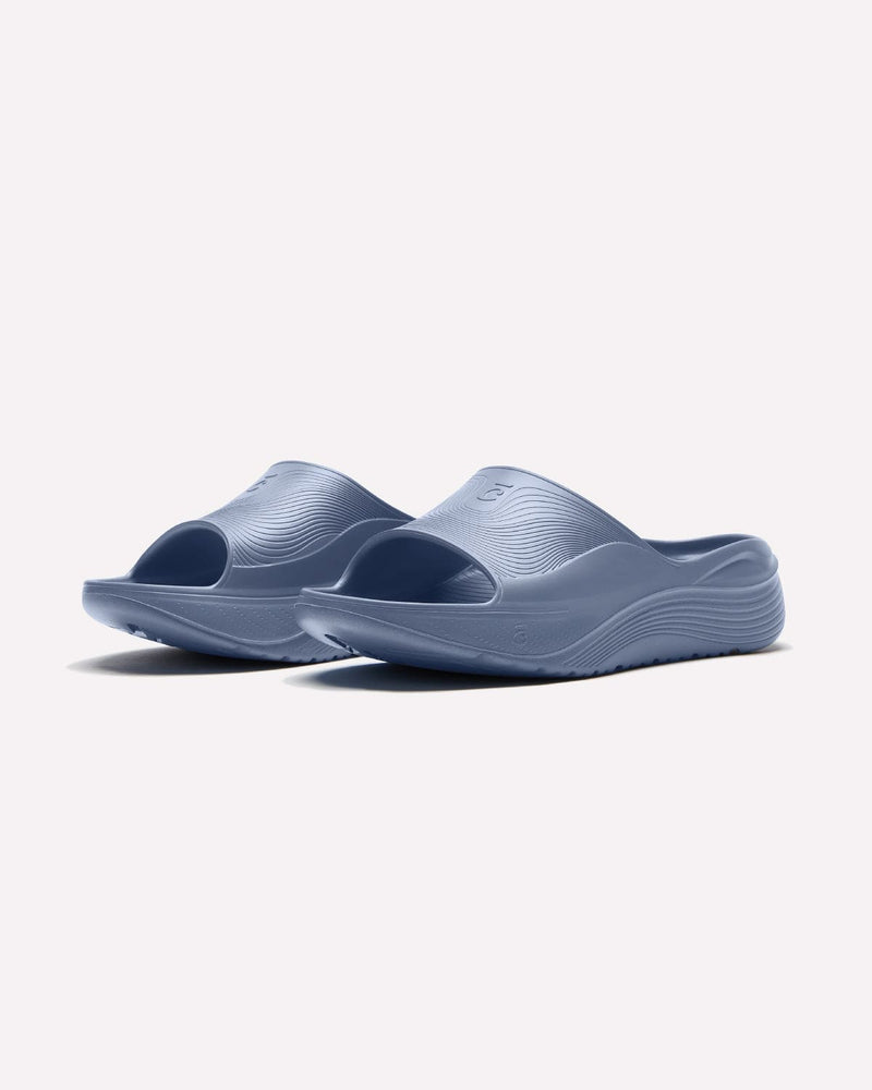 Women's SuperCush Recovery Slide - Ocean Blue