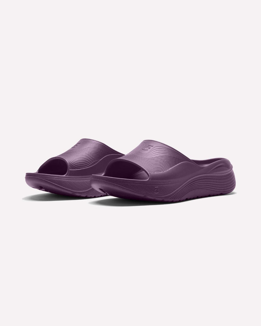 Men's SuperCush Recovery Slide - Plum