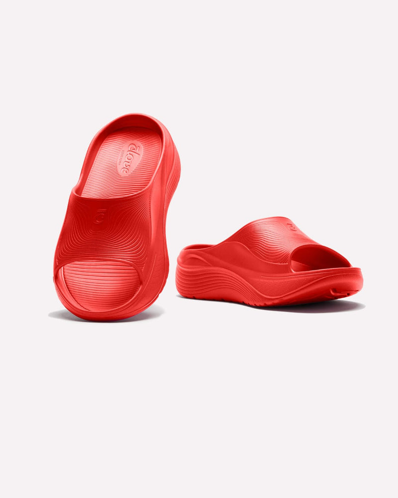 Women's SuperCush Recovery Slide - Poppy