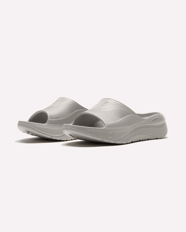 Men's SuperCush Recovery Slide - Stone White